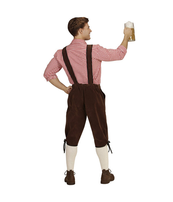 Beierse Lederhose Bruin Man