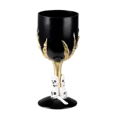 Gothic Wijnglas zwart