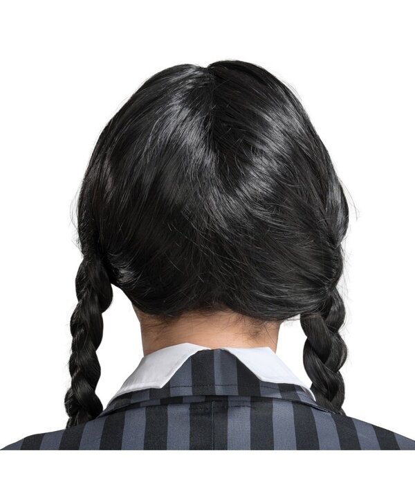 Wednesday Pruik Volwassenen Official ©