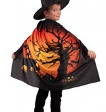 Spooky Halloween Cape Kind met Hoed
