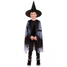 Bloody Halloween Cape Kind met Hoed