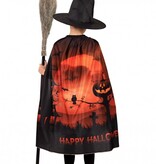 Happy Halloween Cape Kind met Hoed