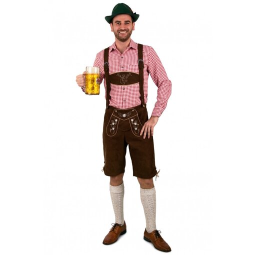 Apres Ski Broek Kort Donker Bruin Paul