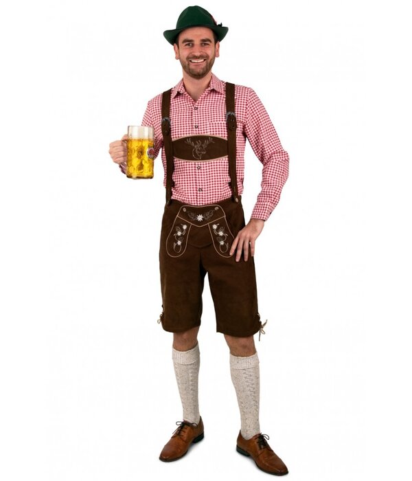 Apres Ski Broek Kort Donker Bruin Paul