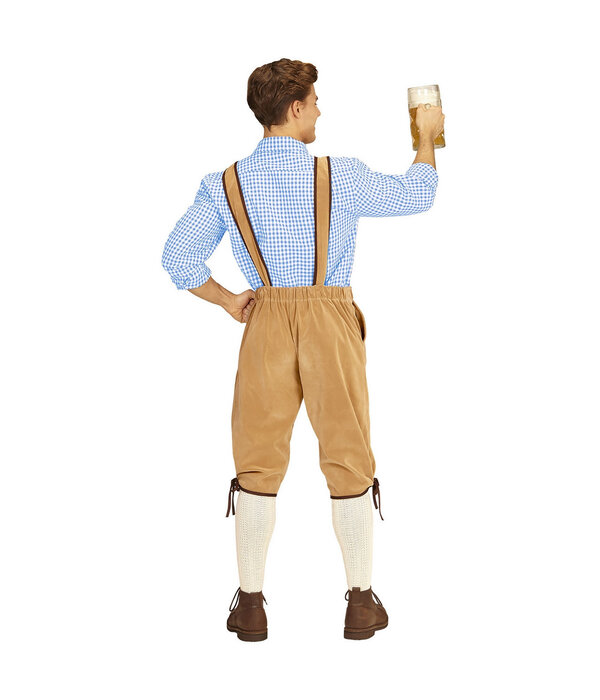 Beierse Lederhose Beige Man Oskar