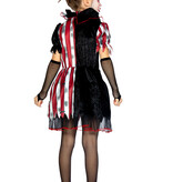 Duistere Clown Jurkje Kort Halloween Kind