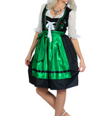 Dirndl Jurk Eefje Groen Premium