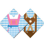 Servetten Oktoberfest Cartoon (20st)
