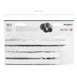 Decoratieve Rozetten Black & White 5-delig