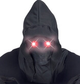 Gezichtsmasker Met Kap En Lichtgevende Rode Ogen