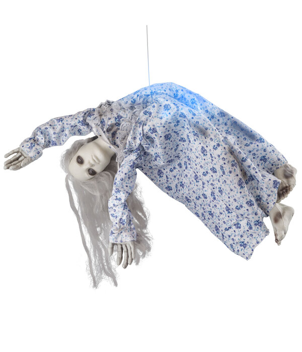 Zwevende Zombie Dame Halloween