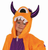 Oranje monster pakje kind
