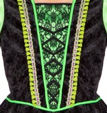 Jurkje Heks Groen Kind Kort Luxe