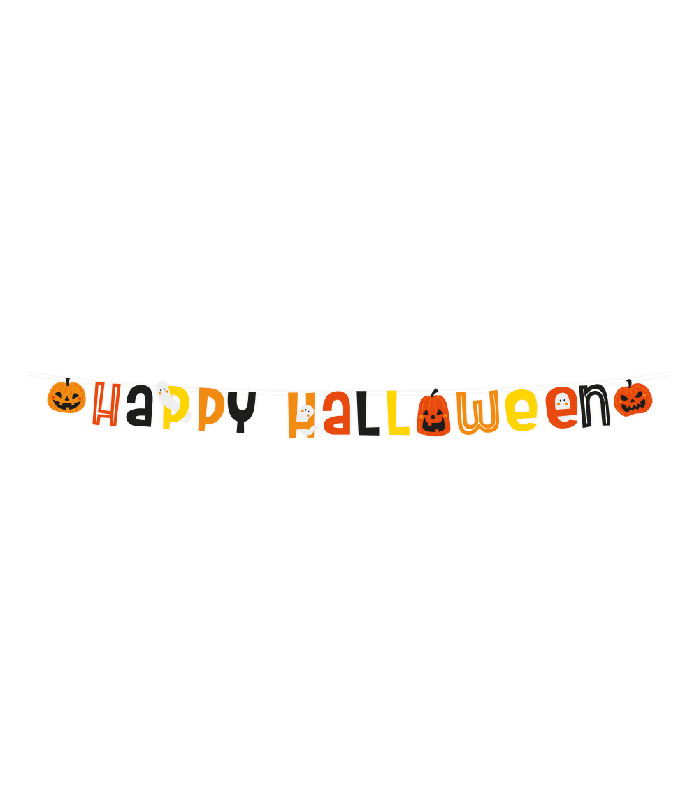 Happy Halloween Letter Banner (250cm)