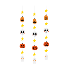 Happy Halloween Hangende Decoratie (3st)