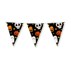 Party Vlaggenlijn Happy Halloween (10m)