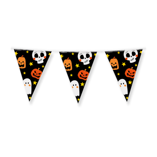 Party Vlaggenlijn Happy Halloween (10m)