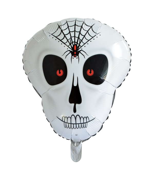 Folieballon Schedel Halloween (50x62cm)