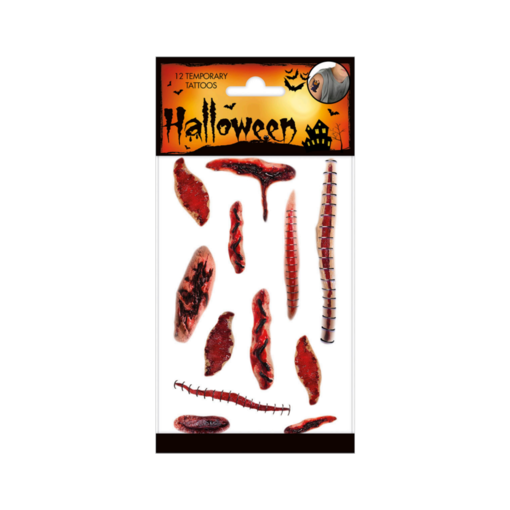 Halloween Tattoo Wonden