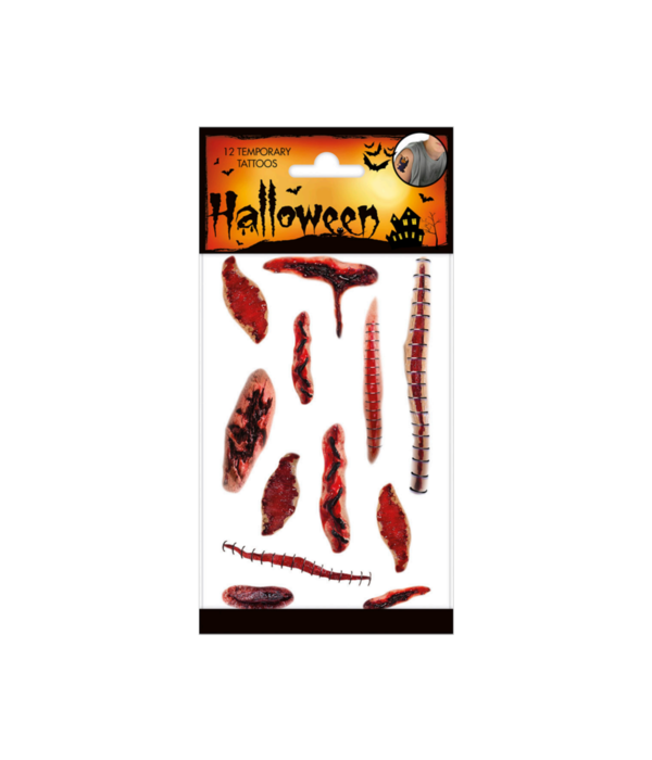 Halloween Tattoo Wonden