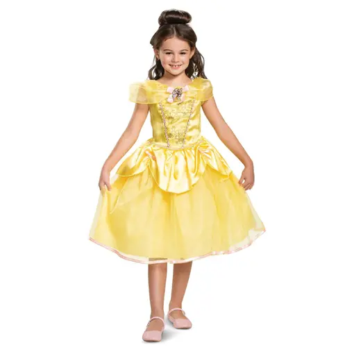 Disney Jurk Belle Geel Kind Deluxe