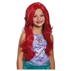 Kleine Zeemeermin Ariel Pruik Kind Luxe