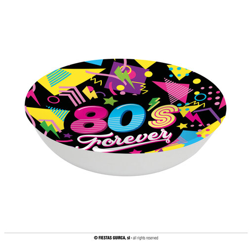 80's Forever Party Schaal (32cm)