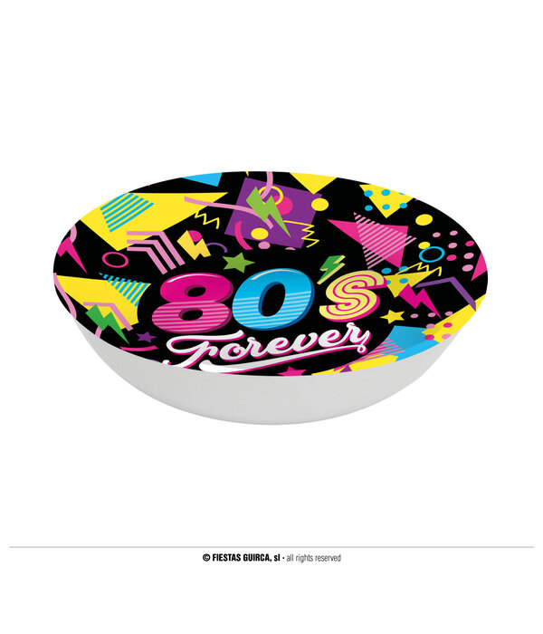 80's Forever Party Schaal (32cm)