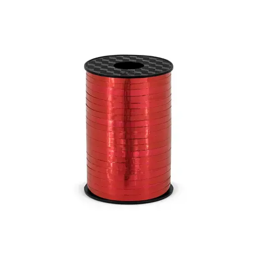 Polyband Metallic Rood - 225m