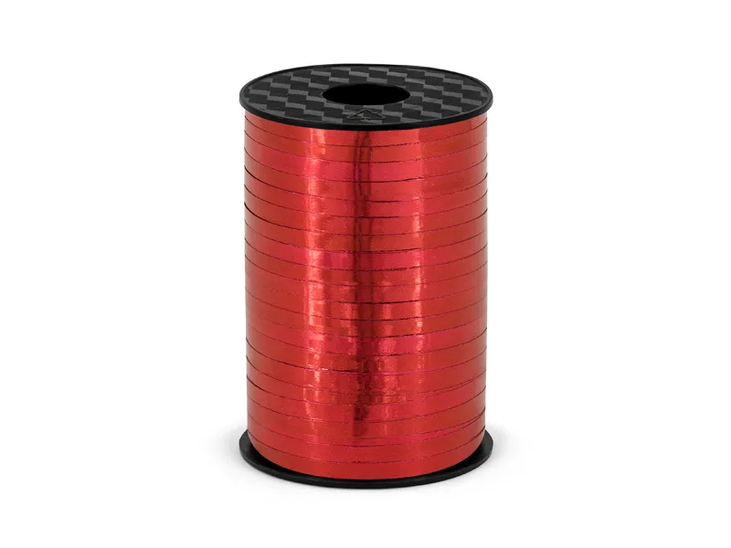 Polyband Metallic Rood - 225m afbeelding