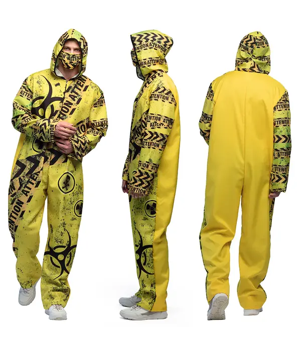 Kostuum Radioactive Caution