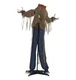 Staande decoratie Gemene wolf (160 cm)