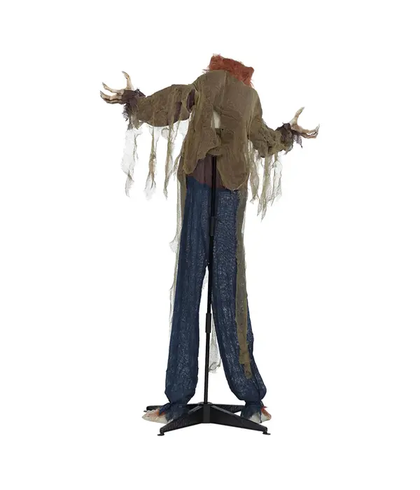 Staande decoratie Gemene wolf (160 cm)