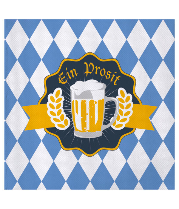 Oktoberfest Tiroler Servetten (16st)