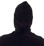 Gezichtsmasker Crazy killer met kap goud