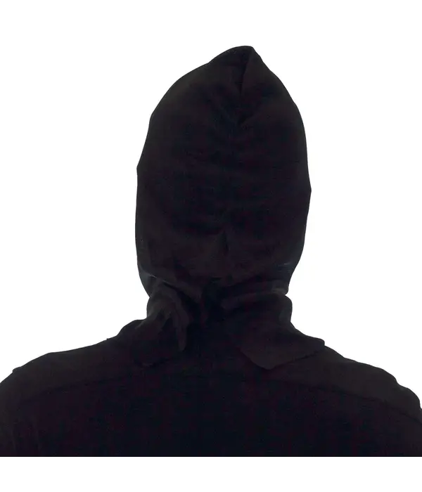 Gezichtsmasker Crazy killer met kap goud