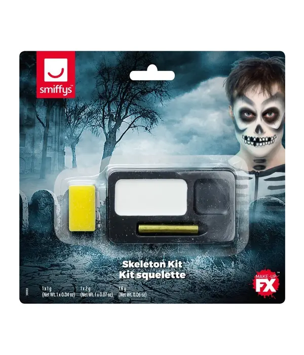 Halloween Skeleton make up