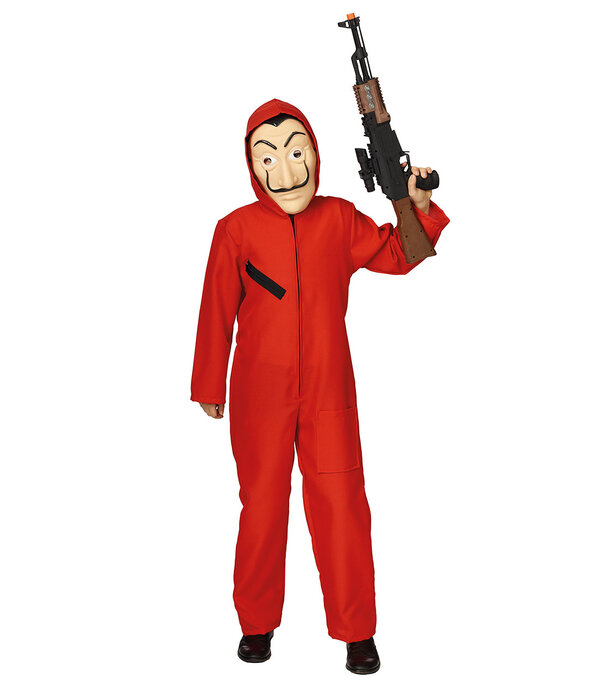 La Casa De Papel kostuum kinderen