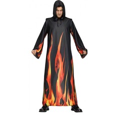 Demoon Vlammen Kostuum Volwassen