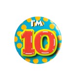 Button Klein 10 Jaar