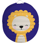 Lampion Rond Leeuw - 22cm