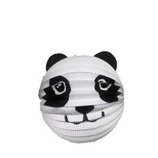 Ronde Ballon Panda met oortjes - 20cm