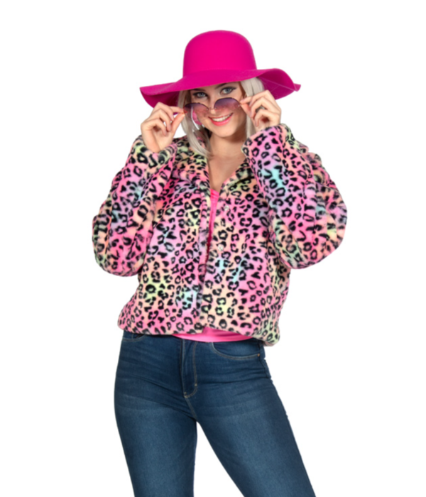 Jasje Bont Kort Panter Rainbow