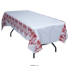 Bloederig tafelkleed Halloween 135x270cm