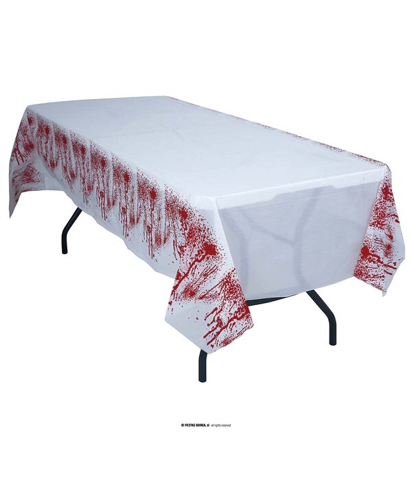 Bloederig tafelkleed Halloween 135x270cm
