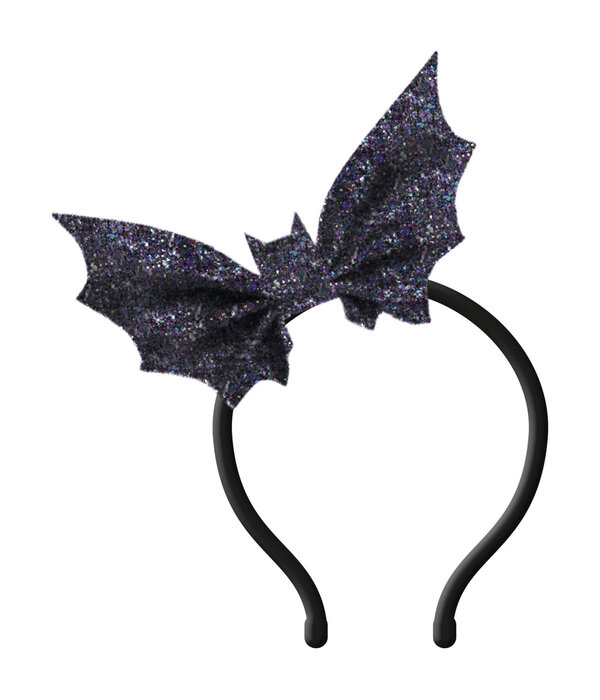 Tiara Vleermuis Glitter Happy Halloween