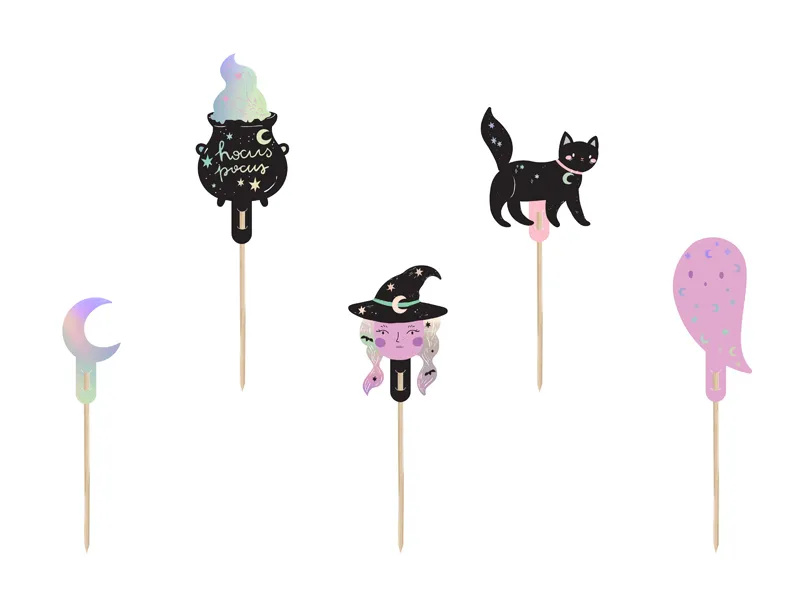 Cupcake Toppers Halloween (5st)