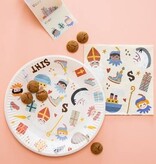 Servetten Welkom Sint & Piet Cartoon (20st)