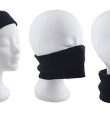 Zwarte Kraag Halswarmer