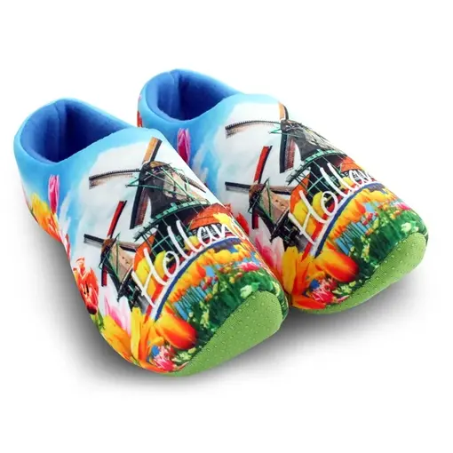 Klomppantoffels Windmolens Holland